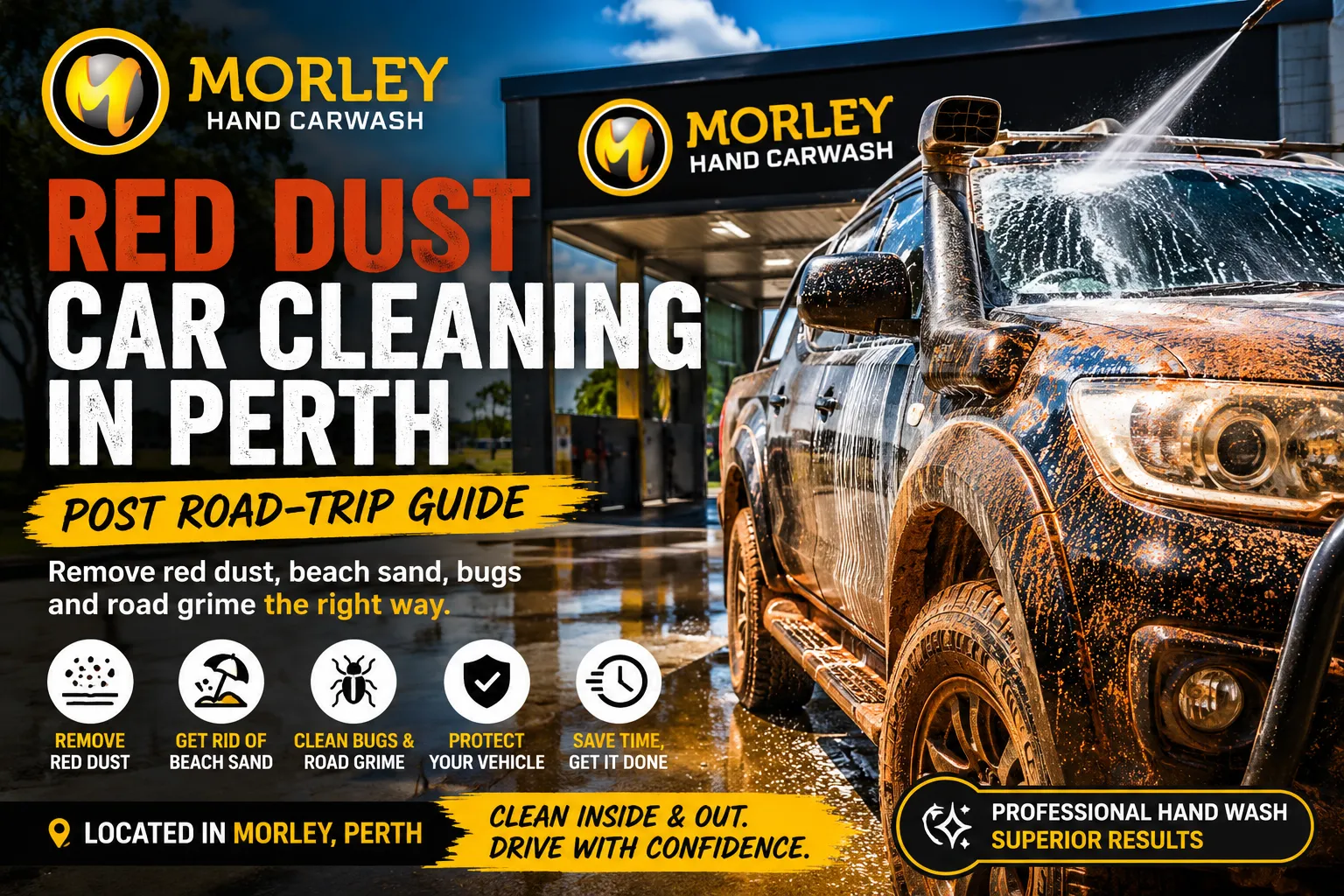 red dust car cleaning perth